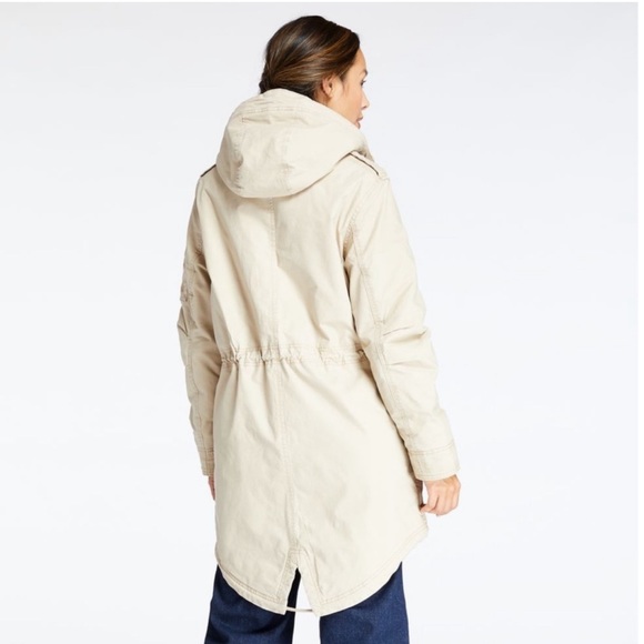 Timberland Mt. Kelsey Fleece Lined Parka Womens Sz Small Winter Coat - Picture 4 of 16